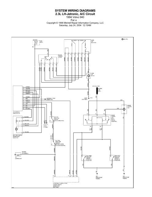 download VOLVO 940 workshop manual