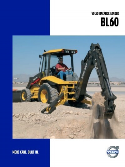 download VOLVO BL60B BACKHOE Loader able workshop manual