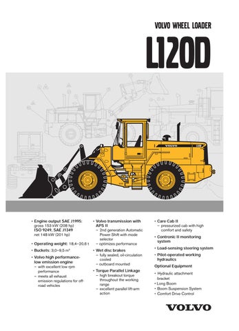 download VOLVO BM 4600 Wheel Loader able workshop manual