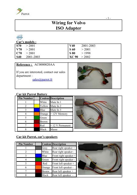 download VOLVO C70 workshop manual