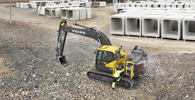 download VOLVO EC160CL Excavator able workshop manual