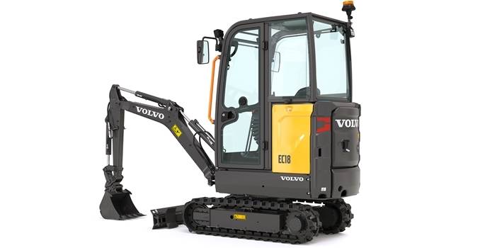 download VOLVO EC18C COMPACT Excavator able workshop manual