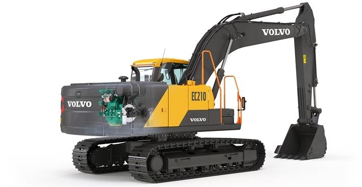 download VOLVO EC210 Excavator able workshop manual
