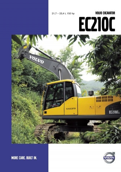 download VOLVO EC210C LR Excavator able workshop manual