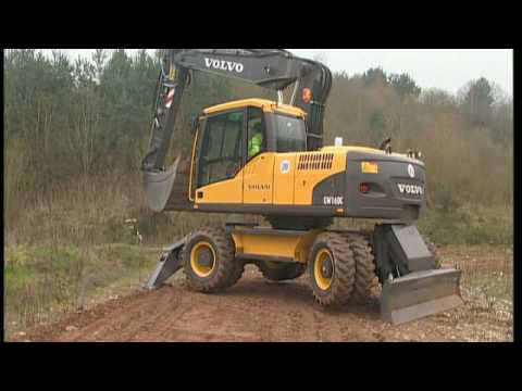 download VOLVO EW160C WHEELED Excavator able workshop manual