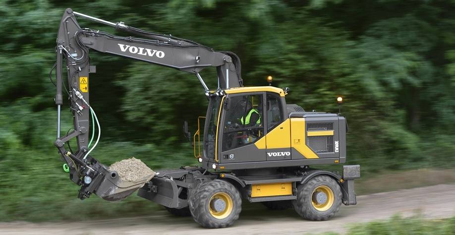 download VOLVO EW160C WHEELED Excavator able workshop manual