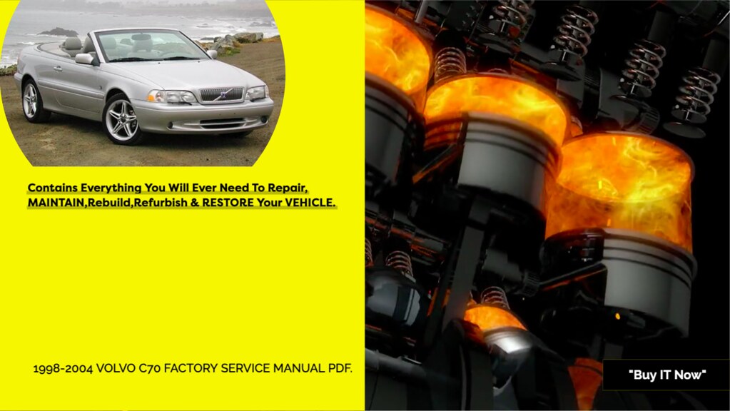 download VOLVO S70 Shop workshop manual