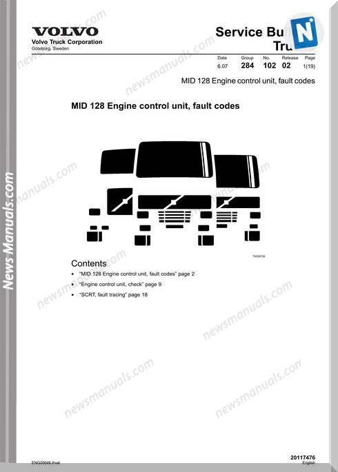 download VOLVO Truck FAULT ERROR CODE workshop manual