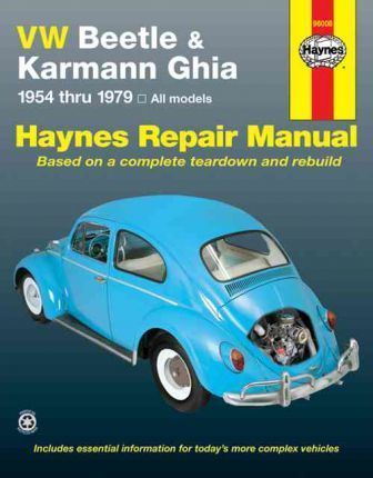 download VW Beetle 54 79 workshop manual