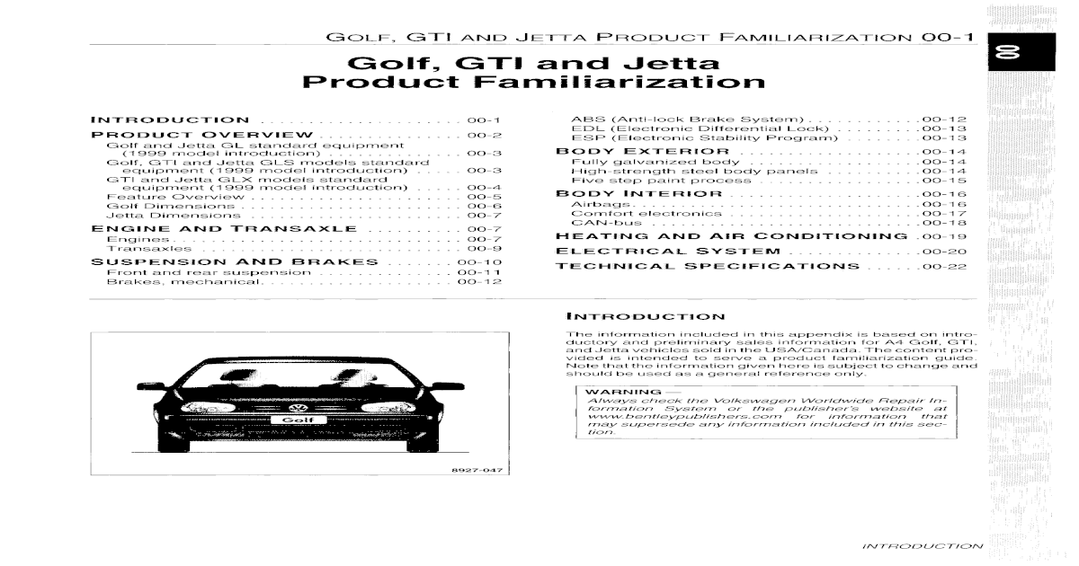 download VW GOLF 1.9L TOI PO able workshop manual