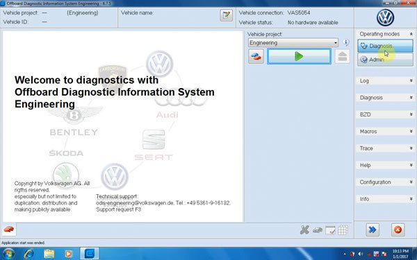 download VW License Key workshop manual