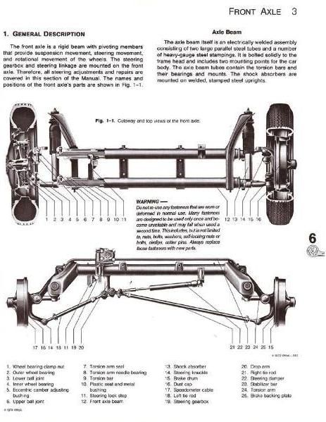 download VW VOLKSWAGEN BEETLE 1500 workshop manual