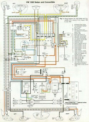 download VW VOLKSWAGEN BEETLE 1600 workshop manual