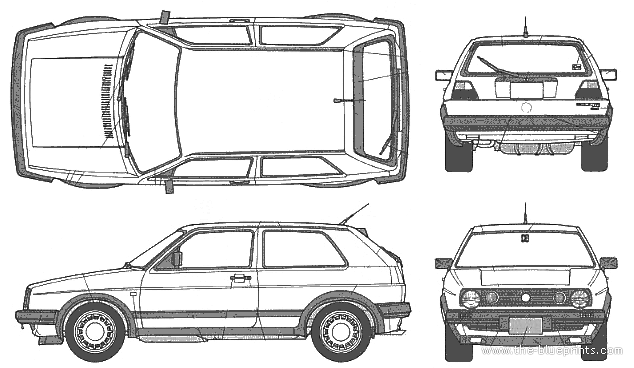 download VW Volkswagen Golf 2 workshop manual