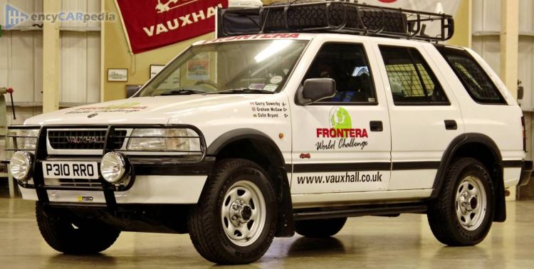 download Vauxhall Frontera workshop manual