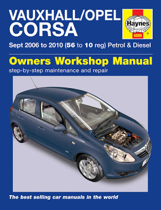 download Vauxhall Opel Corsa Oct 00 Sept 03 X 53 reg workshop manual