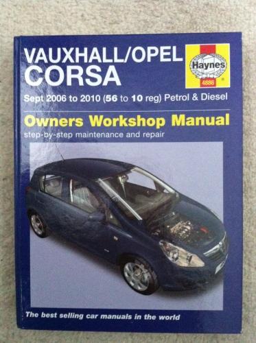download Vauxhall Opel Corsa Sept 06 10 56 to 10 workshop manual