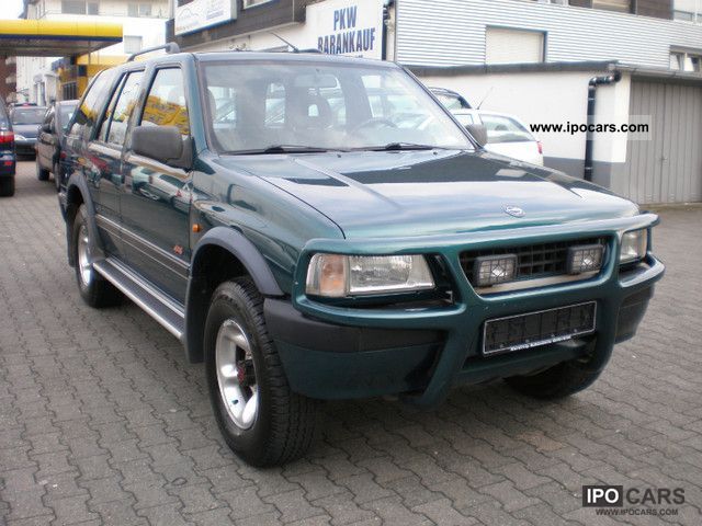 download Vauxhall Opel Frontera workshop manual
