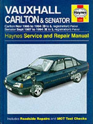 download Vauxhall Senator workshop manual