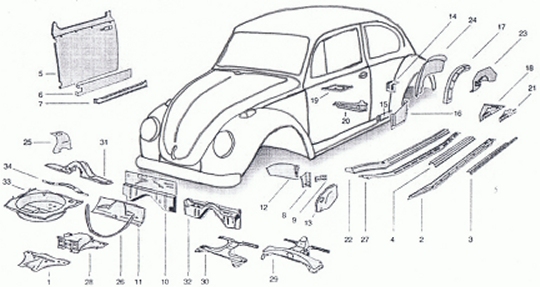 download Volkswagen Beetle workshop manual