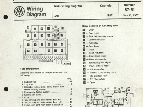 download Volkswagen Cabriolet workshop manual