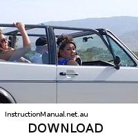download Volkswagen Golf Cabrio workshop manual
