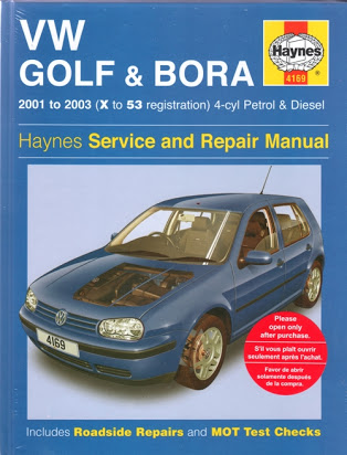 download Volkswagen Golf repai workshop manual