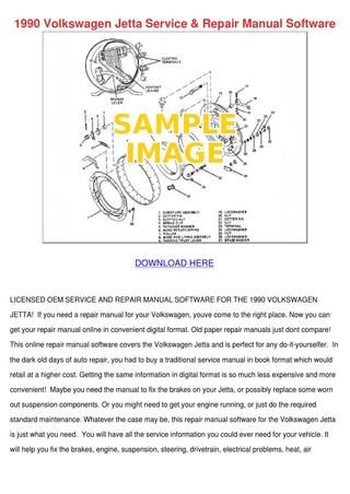 download Volkswagen Jetta Golf GTI Cabrio Pepair  Printable Single file workshop manual