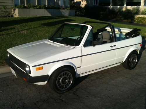 download Volkswagen VW Golf MK1 Cabriolet workshop manual