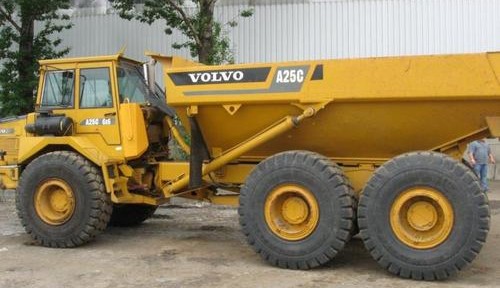 download Volvo A25C Articulated Dump Truck able workshop manual