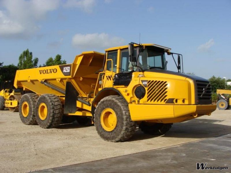 download Volvo A25D Articulated Dump Truck able workshop manual