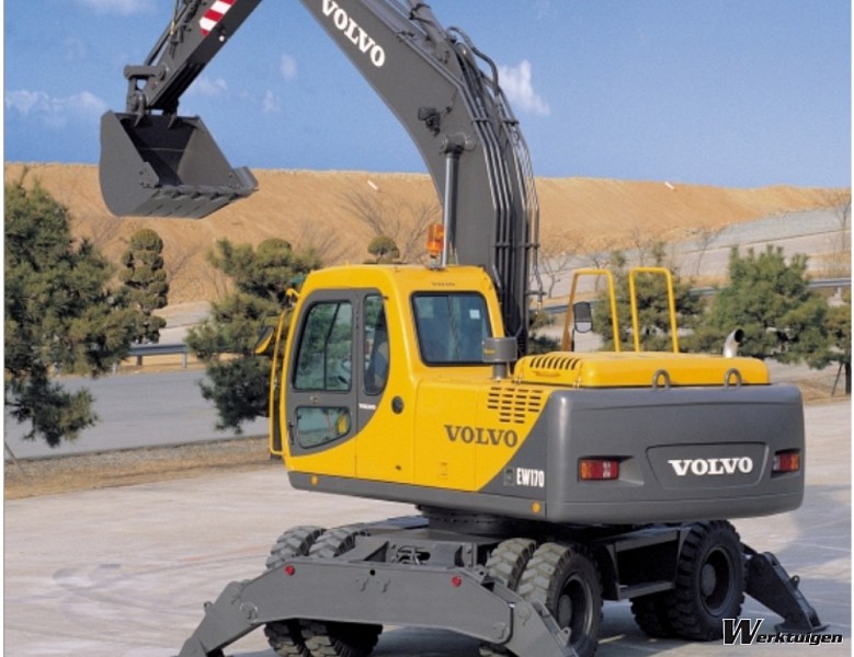 download Volvo EW210D Wheeled Excavator able workshop manual