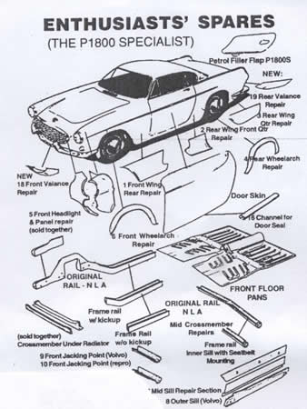 download Volvo P1800 workshop manual