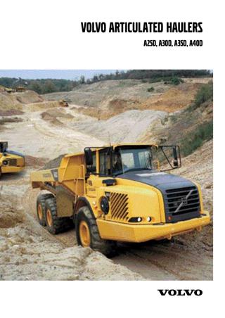 download Volvo dumper A25D A30D able workshop manual