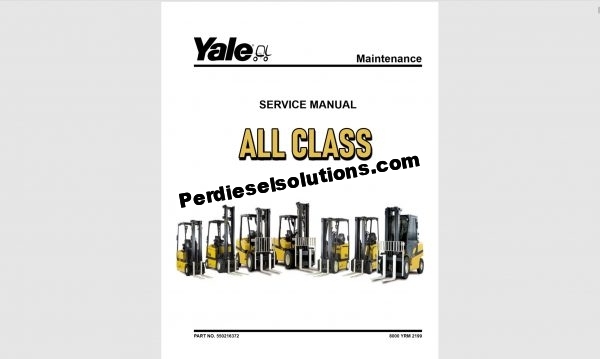 download Yale MPC 080 LO Electric Forklift Workable workshop manual