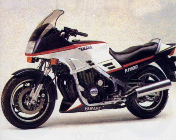 download Yamaha FJ 1100 FJ 1200 Motorcycle able workshop manual