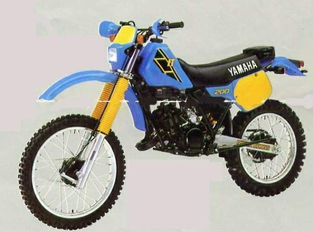 download Yamaha IT200N Motorcycle able workshop manual