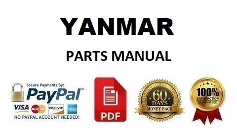 download Yanmar Crawler Backhoe B08 able workshop manual
