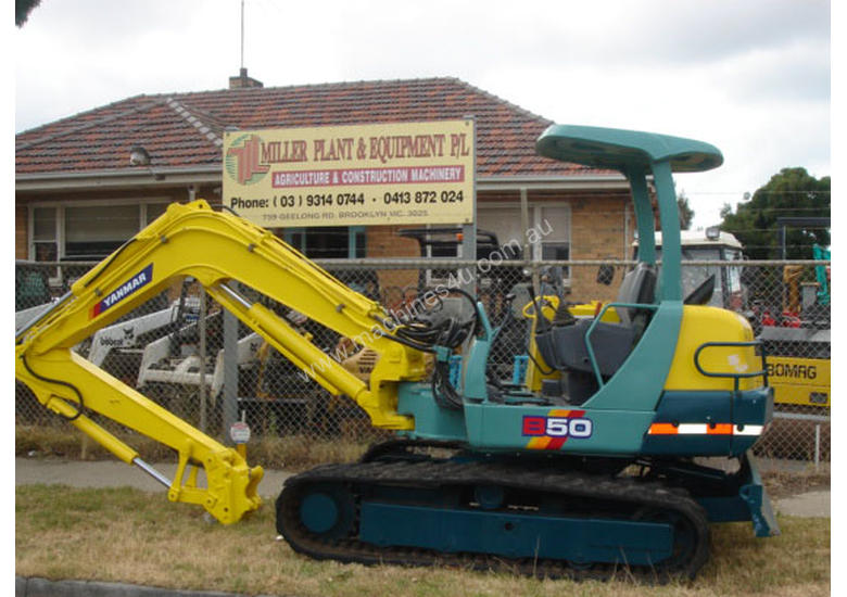 download Yanmar Crawler Backhoe B50 able workshop manual