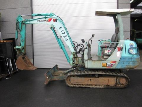 download Yanmar YB301 YB351 Crawler backhoes ue able workshop manual