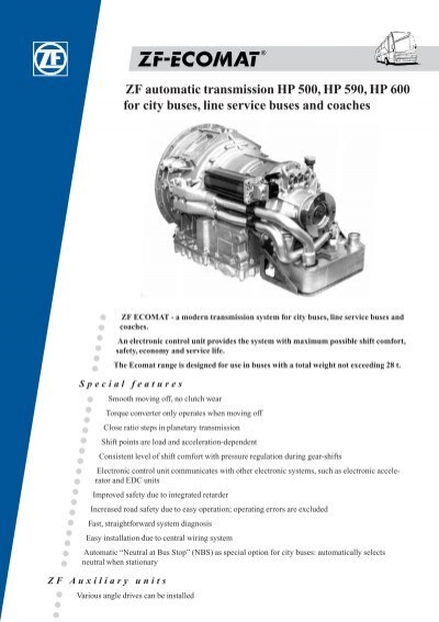 download ZF automatic transmission manual workshop manual